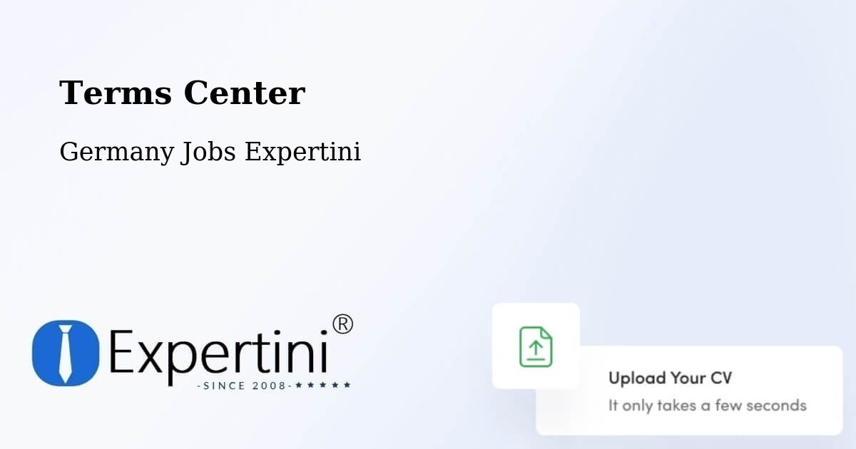 Terms of Service – Aachen - Germany Jobs Expertini
